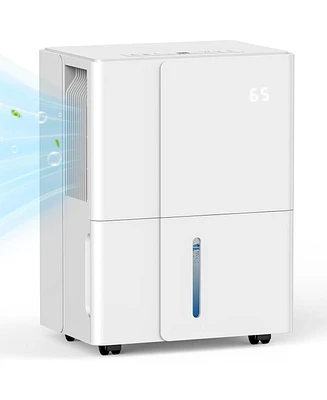 Cowsar 2500sq.ft Multifunctional Dehumidifier, 22-Pint, Drain Hose, Smart Humidity Ctrl
