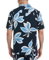 Cubavera Men's All-Over Tropical Print Short-Sleeve Button-Down Shirt