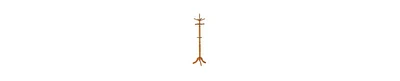 Wooden Coat Rack with Swivel Top – Elegant and Functional Entryway Stand