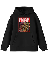 Five Nights at Freddy's Boys Youth Freddys Video Game Black Hoodie