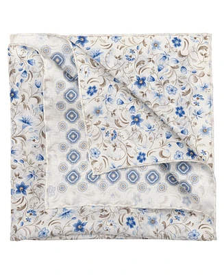 Elizabetta Men's Italo - Double Sided Silk Pocket Square for Men
