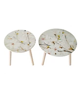 Set of 2 Side Tables for Stylish and Functional Home Decor