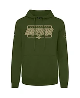 LevelWear Men's Olive Pittsburgh Penguins Podium Pullover Hoodie