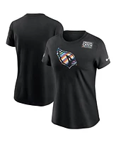Nike Women's Black Arizona Cardinals Multicolor Crucial Catch T-Shirt