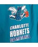 Mitchell & Ness Men's Teal Charlotte Hornets Woven Shorts