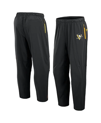 Fanatics Men's Black Pittsburgh Penguins Rink Pants
