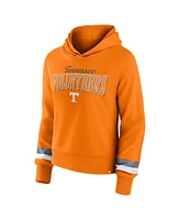 Fanatics Women's Tennessee Orange Tennessee Volunteers Badge Bridge Pullover Hoodie