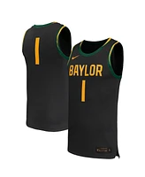 Nike Men's 1 Black Baylor Bears Replica Basketball Jersey