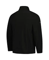 Fanatics Men's Black Pittsburgh Penguins Woven Rink Full-Zip Jacket