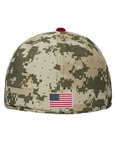 Nike Men's Digital Camo Washington State Cougars On-Field Baseball Performance Fitted Hat