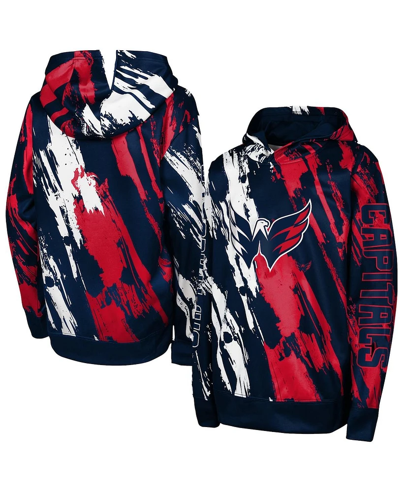 Outerstuff Preschool Red Washington Capitals Master Snipe Pullover Hoodie