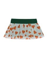 Outerstuff Girls Baby Boys and 2-Piece Miami Hurricanes Love My Team Bodysuit Skirt Set