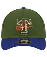 New Era Men's Dark Green Texas Rangers City Feature 9Forty A-Frame Adjustable Hat