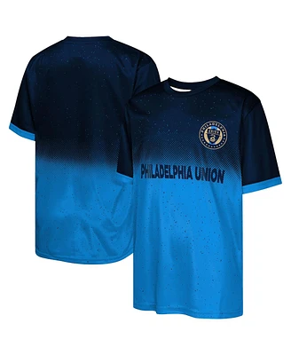 Outerstuff Big Boys and Girls Navy Philadelphia Union Stalwart Defender T-Shirt