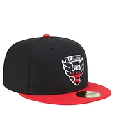 New Era Men's Black D.c. United 2025 Kickoff 59FIFTY Fitted Hat