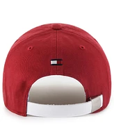 '47 Brand Men's x Tommy Hilfiger Red/White Miami Heat Courtside Cleanup Adjustable Hat