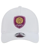 New Era Men's White Orlando City Sc 2025 Jersey Hook 9FORTY M-Crown Adjustable Hat