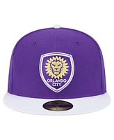 New Era Men's Purple Orlando City Sc 2025 Kickoff 59FIFTY Fitted Hat