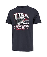 '47 Brand Men's Navy Usa 2025 4 Nations Face-Off Premier Franklin T-Shirt
