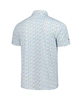 Barstool Golf Men's White Arnold Palmer Invitational New Florida Icons Polo Shirt