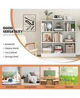 41 Inches 8-Cube Freestanding Bookcase for Kids