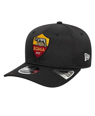 New Era Men's Black As Roma Core Flex Hat