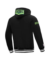 Pro Standard Men's Black Boston Celtics 2024/25 City Edition Pullover Hoodie