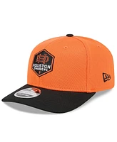 New Era Men's Orange/Black Houston Dynamo Fc 2025 Jersey Hook 9SEVENTY Stretch-Snap Hat