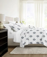 ienjoy Home Stamped Bloom Reversible -Pc. Quilt Set