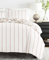 ienjoy Home Timeless Pattern Reversible -Pc. Duvet Cover Set
