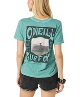 O'Neill Juniors' Seaspray Short-Sleeve Cotton Graphic T-Shirt