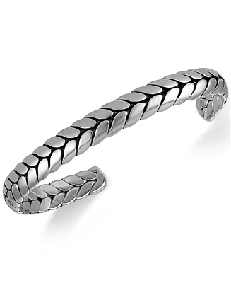 Esquire Men's Jewelry Cuff Bracelet in Stainless Steel