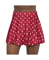 ZooZatz Women's Crimson Oklahoma Sooners All-Over Print Flowy Skort