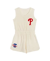 Outerstuff Toddler Cream Philadelphia Phillies Power Tank Romper