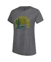 Ahead Women's Heather Gray 2025 Wm Phoenix Open Cactus Danby Tri-Blend T-Shirt