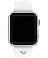 Coach Women's Quilted Silicone Apple Watch Strap 38mm, 40mm