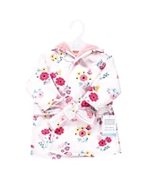 Hudson Baby Girls Mink with Faux Fur Lining Pool and Beach Robe Cover-ups