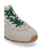 Tb.56 Suede Fuzzy Light Grey Leather Sneakers