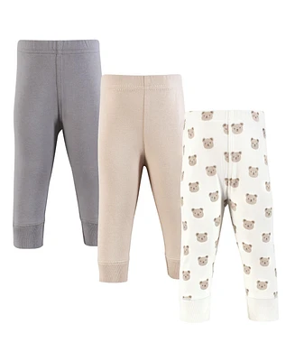 Hudson Baby Boys Cotton Pants and Leggings, Cozy Cutie