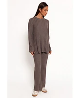 Petal and Pup Women's Silvie Long Sleeve Knitted Set
