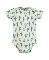 Hudson Baby Boys Cotton Bodysuits, Wilderness