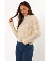 Petal and Pup Women's Wynford Scallop Edge Knit Sweater