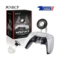 360° Adjustable Magnetic Phone Clip Stand for PS5 Controller – Compatible with iPhone MagSafe & Android Devices