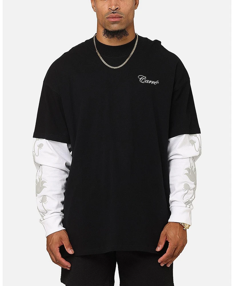 Carre Men's Rosebowl Layered Long Sleeve T-Shirt