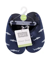 Hudson Baby Boys Water Shoes for Sports, Yoga, Beach and Outdoors, Shark, 6-12M/3-4