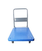 Heavy Duty Hand Truck Upgraded Foldable Push Cart Dolly 660 lbs Capacity Moving Platform Hand Truck