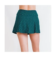 Calypsa Women's Short Swim Skort