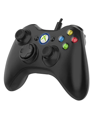 Nbcp Wired Xbox 360 Controller – Usb Gamepad with Dual Vibration for Xbox 360, Xbox 360 Slim & Windows 7/8/8.1/10