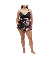 City Chic Plus Arcadia Cami Set