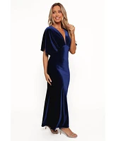 Petal and Pup Women's Ricki Velvet Maxi Dress